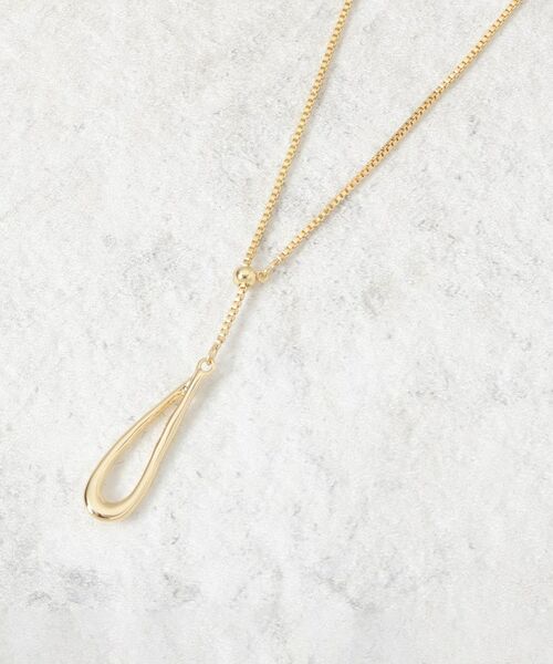 OPAQUE.CLIP / オペーク ドット クリップ ネックレス・ペンダント・チョーカー | 【2WAY】しずくメタルネックレス | 詳細3