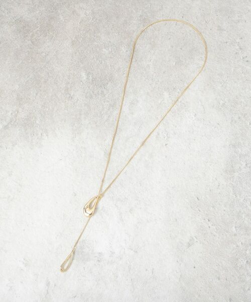 OPAQUE.CLIP / オペーク ドット クリップ ネックレス・ペンダント・チョーカー | 【2WAY】しずくメタルネックレス | 詳細4