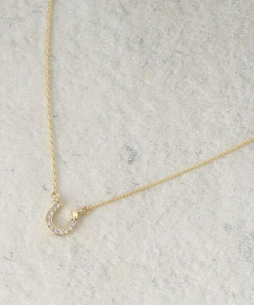 OPAQUE.CLIP / オペーク ドット クリップ ネックレス・ペンダント・チョーカー | 馬蹄ビジュープチペン | 詳細1