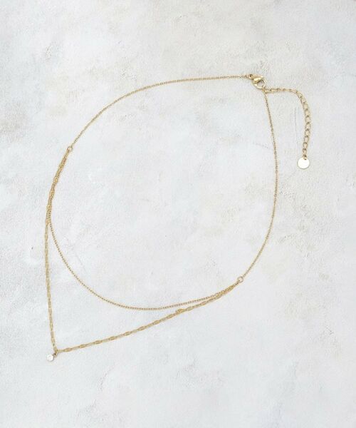 OPAQUE.CLIP / オペーク ドット クリップ ネックレス・ペンダント・チョーカー | 【ステンレス】チェーン×ビジューネックレス | 詳細2