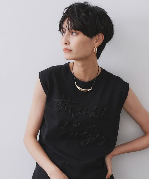 OPAQUE.CLIP / オペーク ドット クリップ ネックレス・ペンダント・チョーカー | メタルバー×コードネックレス | 詳細4