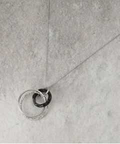 OPAQUE.CLIP / オペーク ドット クリップ ネックレス・ペンダント・チョーカー | トリプルリングネックレス