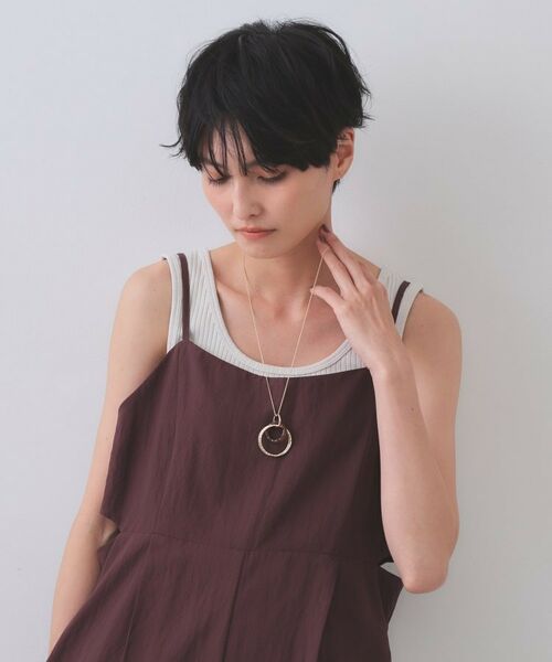 OPAQUE.CLIP / オペーク ドット クリップ ネックレス・ペンダント・チョーカー | トリプルリングネックレス | 詳細5