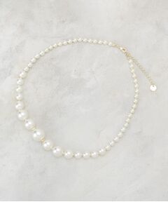 OPAQUE.CLIP / オペーク ドット クリップ ネックレス・ペンダント・チョーカー | 大小フェイクパールネックス