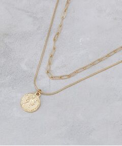 OPAQUE.CLIP / オペーク ドット クリップ ネックレス・ペンダント・チョーカー | 2種チェーンコインネックレス