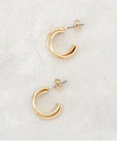 OPAQUE.CLIP / オペーク ドット クリップ ピアス・イヤリング | メタル2連ピアス