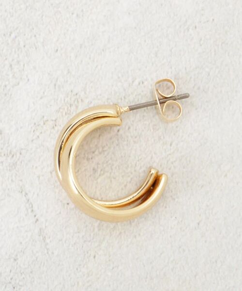 OPAQUE.CLIP / オペーク ドット クリップ ピアス・イヤリング | メタル2連ピアス | 詳細2