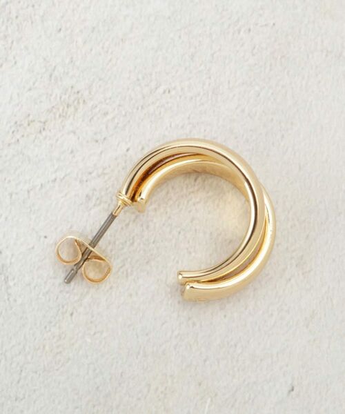 OPAQUE.CLIP / オペーク ドット クリップ ピアス・イヤリング | メタル2連ピアス | 詳細3