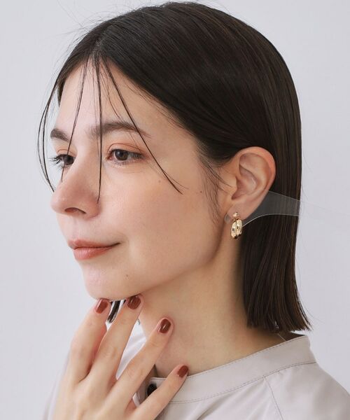 OPAQUE.CLIP / オペーク ドット クリップ ピアス・イヤリング | メタル2連ピアス | 詳細6