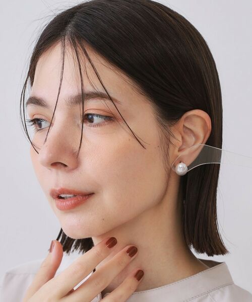 OPAQUE.CLIP / オペーク ドット クリップ ピアス・イヤリング | ガラスパールピアス | 詳細5