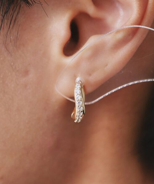 OPAQUE.CLIP / オペーク ドット クリップ ピアス・イヤリング | ワンタッチ キラビジューピアス | 詳細4