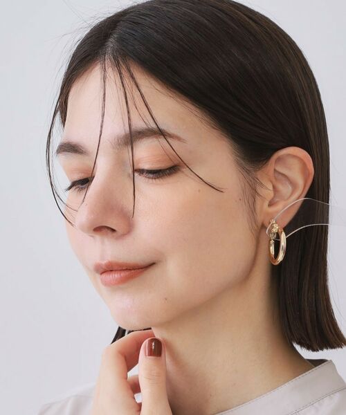 OPAQUE.CLIP / オペーク ドット クリップ ピアス・イヤリング | メタルリングイヤリング | 詳細5