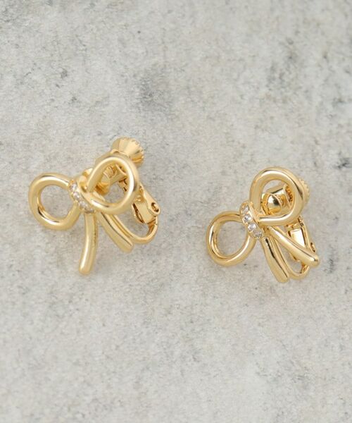 OPAQUE.CLIP / オペーク ドット クリップ ピアス・イヤリング | リボンメタルイヤリング | 詳細1