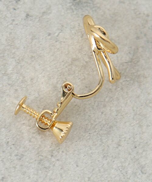 OPAQUE.CLIP / オペーク ドット クリップ ピアス・イヤリング | リボンメタルイヤリング | 詳細3