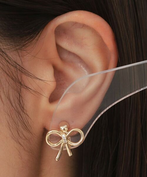 OPAQUE.CLIP / オペーク ドット クリップ ピアス・イヤリング | リボンメタルイヤリング | 詳細4