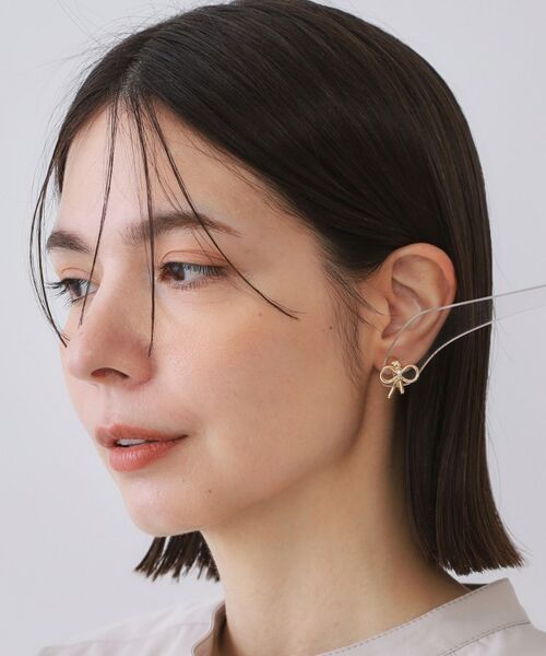 OPAQUE.CLIP / オペーク ドット クリップ ピアス・イヤリング | リボンメタルイヤリング | 詳細5