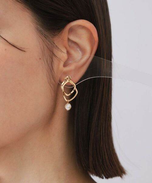 OPAQUE.CLIP / オペーク ドット クリップ ピアス・イヤリング | メタル×フェイクパールピアス | 詳細4