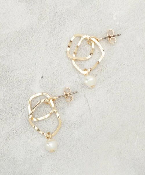 OPAQUE. CLIP/オペーク ドット クリップ メタル×フェイクパールピアス ゴールド(007) 00 OPAQUE. CLIP/オペーク ドット クリップ メタル×フェイクパールピアス ゴールド(007) 00