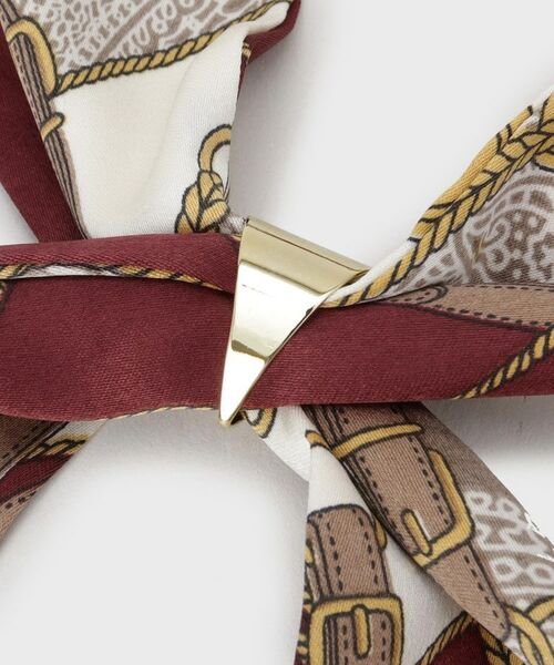 OPAQUE.CLIP / オペーク ドット クリップ バンダナ・スカーフ | 【スカーフリング付き】柄アソートスカーフ | 詳細2