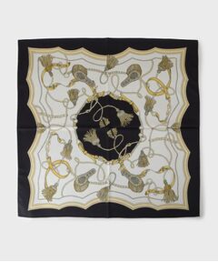 OPAQUE.CLIP / オペーク ドット クリップ バンダナ・スカーフ | チェーン柄スクエア大判スカーフ