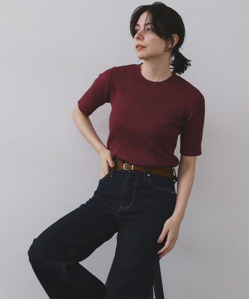 OPAQUE.CLIP / オペーク ドット クリップ ベルト・サスペンダー | フェイクスエードデザインベルト | 詳細5