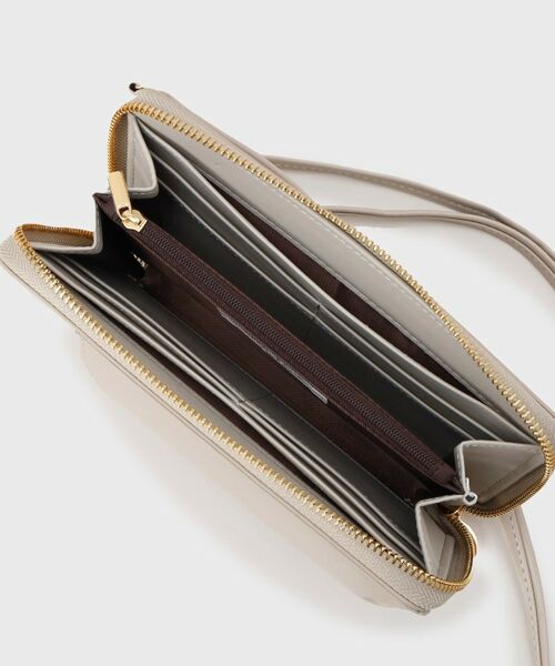 OPAQUE.CLIP / オペーク ドット クリップ ショルダーバッグ | 【お財布機能付き】ケイタイミニショルダーバッグ | 詳細13