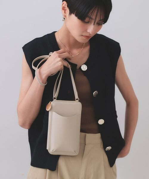 OPAQUE.CLIP / オペーク ドット クリップ ショルダーバッグ | 【お財布機能付き】ケイタイミニショルダーバッグ | 詳細5