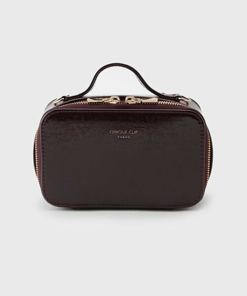 OPAQUE.CLIP / オペーク ドット クリップ ポーチ | 【2WAY/ミラー付き】エナメルバニティーポーチ | 詳細2