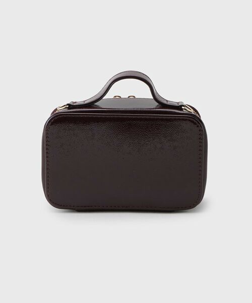 OPAQUE.CLIP / オペーク ドット クリップ ポーチ | 【2WAY/ミラー付き】エナメルバニティーポーチ | 詳細4