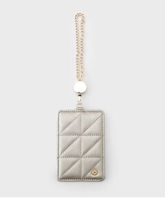 OPAQUE.CLIP / オペーク ドット クリップ その他小物 | 【リール付き】キルティングデザインチャーム型パスケース