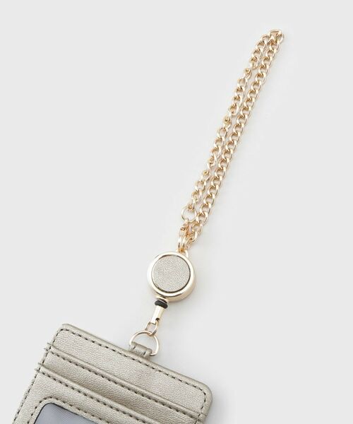 OPAQUE.CLIP / オペーク ドット クリップ その他小物 | 【リール付き】キルティングデザインチャーム型パスケース | 詳細3