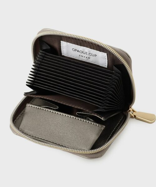 OPAQUE.CLIP / オペーク ドット クリップ 財布・コインケース・マネークリップ | 【コンパクト／大容量カード収納】キルティングデザインアコーディオンウォレット | 詳細4