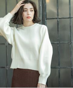 OPAQUE.CLIP / オペーク ドット クリップ ニット・セーター | スウェットライクニット