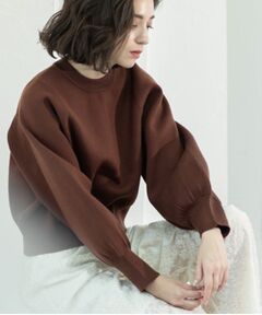 OPAQUE.CLIP / オペーク ドット クリップ ニット・セーター | スウェットライクニット