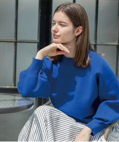 OPAQUE.CLIP / オペーク ドット クリップ ニット・セーター | スウェットライクニット