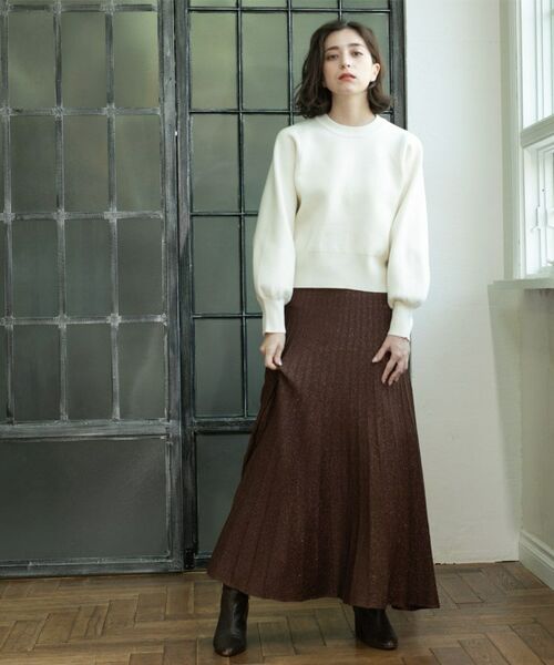 OPAQUE.CLIP / オペーク ドット クリップ ニット・セーター | スウェットライクニット | 詳細11