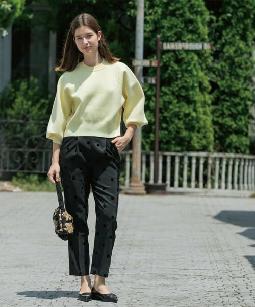 OPAQUE.CLIP / オペーク ドット クリップ ニット・セーター | スウェットライクニット | 詳細23