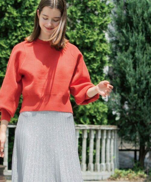 OPAQUE.CLIP / オペーク ドット クリップ ニット・セーター | スウェットライクニット | 詳細26