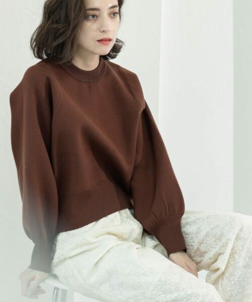 OPAQUE.CLIP / オペーク ドット クリップ ニット・セーター | スウェットライクニット | 詳細29