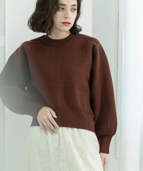 OPAQUE.CLIP / オペーク ドット クリップ ニット・セーター | スウェットライクニット | 詳細30