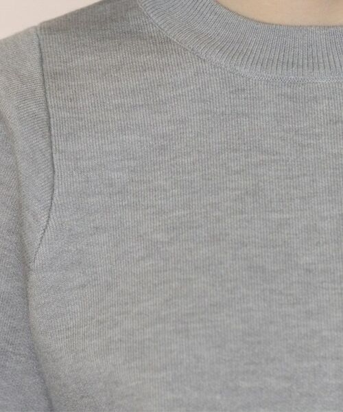 OPAQUE.CLIP / オペーク ドット クリップ ニット・セーター | スウェットライクニット | 詳細8