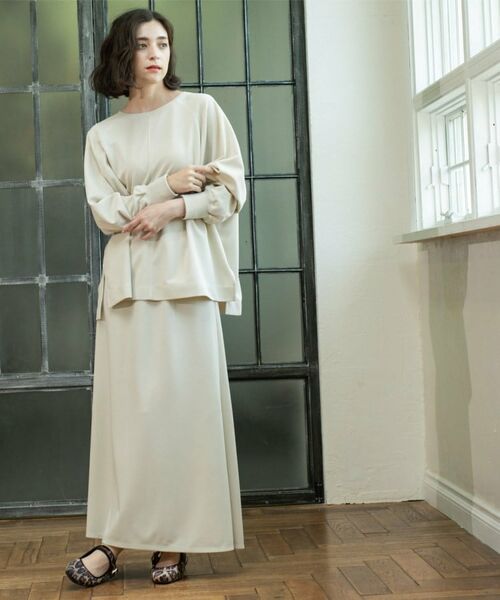 OPAQUE.CLIP / オペーク ドット クリップ セットアップ | リラクシートップス×フレアスカート/セットアップ対応【洗濯機洗い可】 | 詳細19