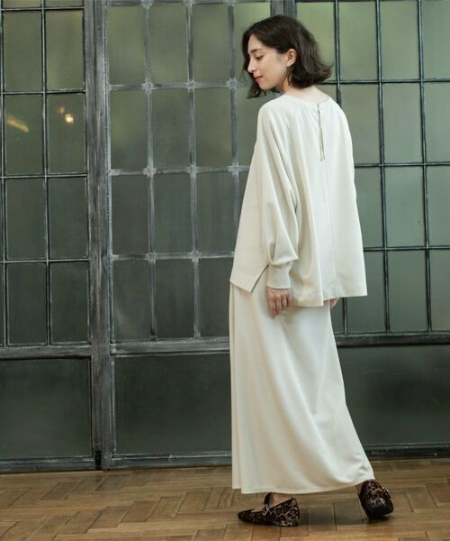 OPAQUE.CLIP / オペーク ドット クリップ セットアップ | リラクシートップス×フレアスカート/セットアップ対応【洗濯機洗い可】 | 詳細22