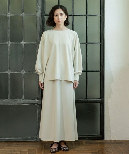 OPAQUE.CLIP / オペーク ドット クリップ セットアップ | リラクシートップス×フレアスカート/セットアップ対応【洗濯機洗い可】 | 詳細26