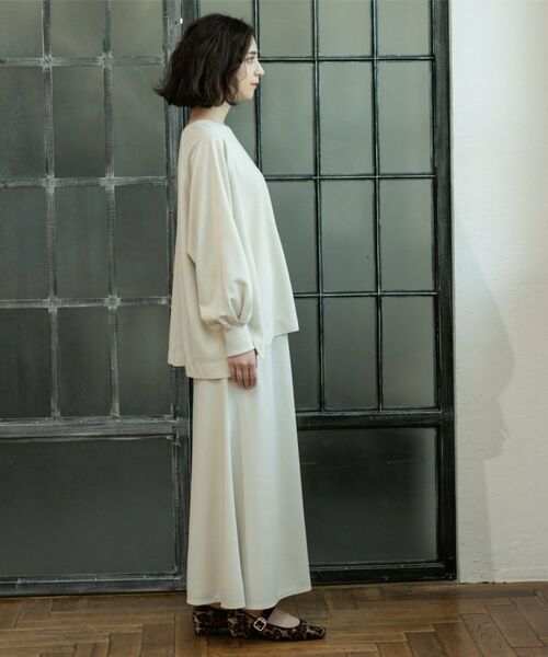 OPAQUE.CLIP / オペーク ドット クリップ セットアップ | リラクシートップス×フレアスカート/セットアップ対応【洗濯機洗い可】 | 詳細27