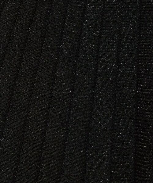 OPAQUE.CLIP / オペーク ドット クリップ ロング・マキシ丈スカート | ラメニットプリーツスカート【洗える】 | 詳細24