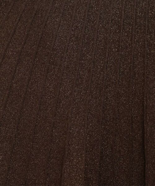 OPAQUE.CLIP / オペーク ドット クリップ ロング・マキシ丈スカート | ラメニットプリーツスカート【洗える】 | 詳細9