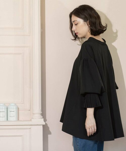 OPAQUE.CLIP / オペーク ドット クリップ シャツ・ブラウス | プリーツキャンディスリーブブラウス【洗濯機洗い可】 | 詳細26