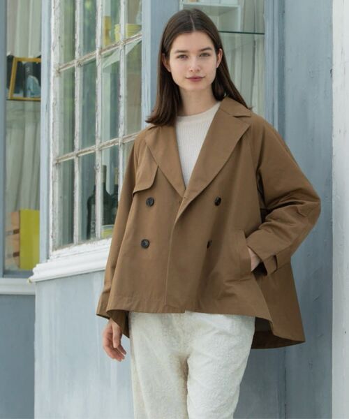 OPAQUE.CLIP / オペーク ドット クリップ トレンチコート | フレアミドルトレンチコート | 詳細1