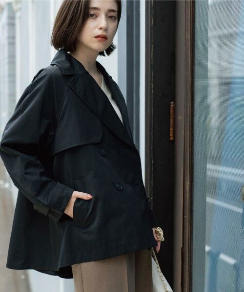 OPAQUE.CLIP / オペーク ドット クリップ トレンチコート | フレアミドルトレンチコート | 詳細10